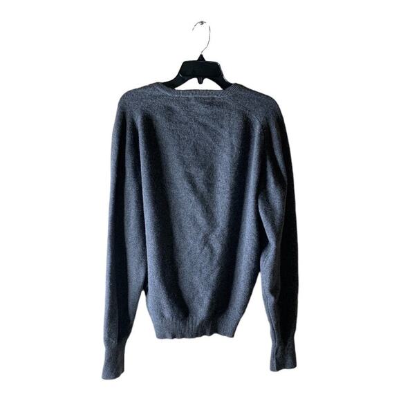 Vintage Garfinckel's 100% Pure Cashmere Sweater Men's Sz XL V-Neck Stretch Tops - Picture 4 of 8